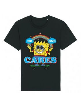 Tricou Barbati Negru "No One Cares" Engros