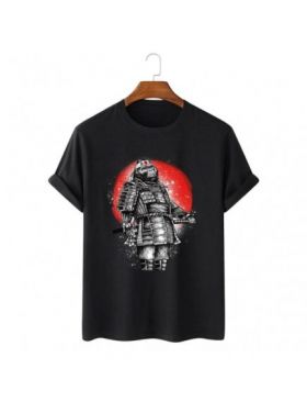 Tricou Barbati Negru "Samurai Kong" Engros