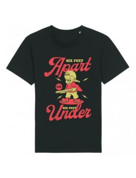 Tricou Barbati Negru "Six Feet Under" Engros