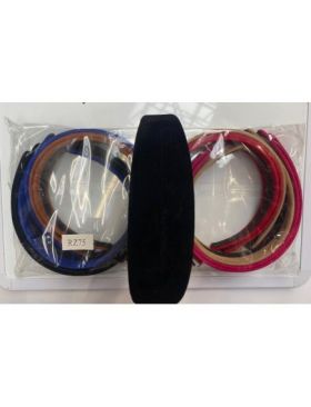Coronita pentru par catifea mare negru si color en-gross