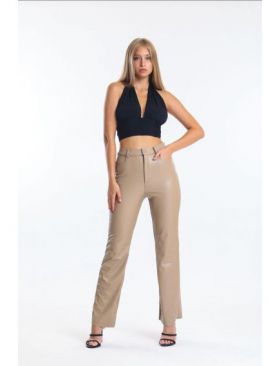 Pantaloni piele eco en gros