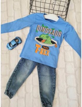Bluze baieti Dinosaur en-gross