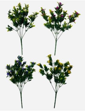 Buchet de flori cu cinci fire 32 cm, diverse culori Engros