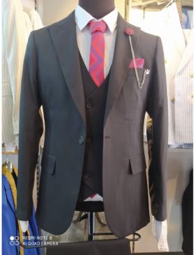 Costum de bărbat Slimfit cu veste En-gros