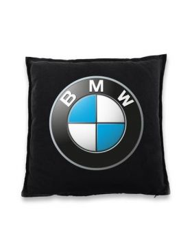 Fața Perna cu sigla BMW, 45 x 45 cm, 100% Catifea Engros