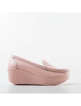Pantofi casual Engros din piele naturala dama, Ely Roz