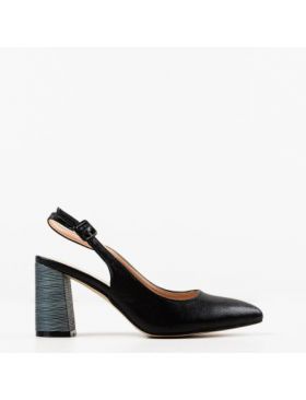 Pantofi Engros dama Soka, Negru