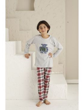 Pijama baietei print kids,Engros