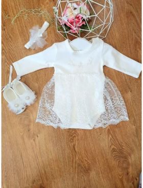 Rochie baby white en-gross