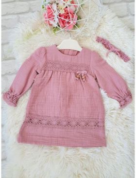Rochie muselina baby Iris en-gross