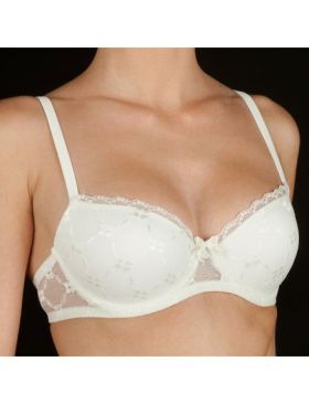 Sutien cu push-up din dantela Brigitte cupa B Engros