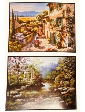 Tablou decorativ din carton, mixte modele 45 X 34 . cm Engros