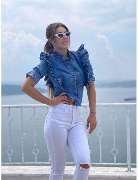 Cămașă denim en gros