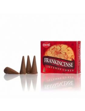 Conuri parfumate fumigatie HEM Frankincense 10 buc en-gross