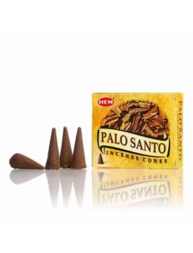 Conuri parfumate fumigatie HEM Palo Santo 10 buc en-gross