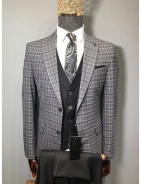 Costum elegant barbati Engros, 3 piese, premium