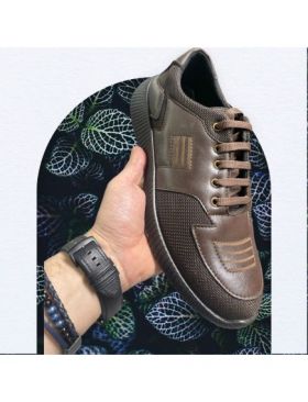 Pantofi angro din piele ecologica cu siret si model pentru barbat