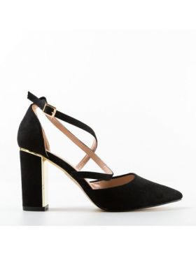 Pantofi cu toc Engros dama Murphy, Negru