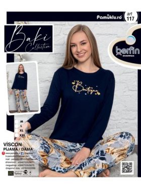 Pijama Dama Baki Viskon 117 Engros