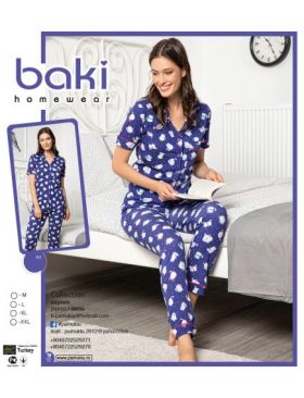 Pijama Dama Lux Baki 100 Engros