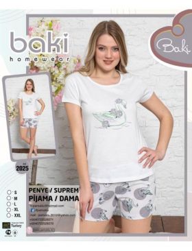 Pijamale Dama Short Baki Suprem 2025 Engros