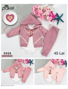 COMPLEU BEBE 3 PIESE FATA (ENGROSS)