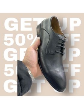 Pantofi angro din piele ecologica pentru barbat cu model si gaurele