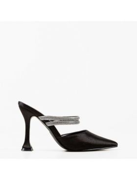 Pantofi cu toc Engros dama Manyla, Negru