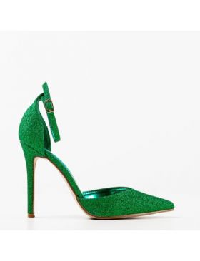 Pantofi cu toc Engros dama Sofly, Verde