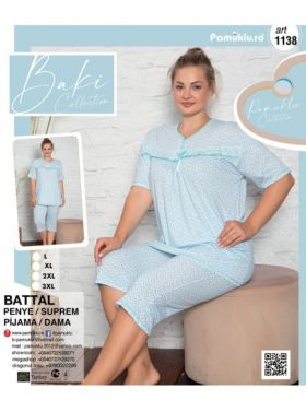 Pijama Dama Baki Penye Citir 3/4 1138 En gros