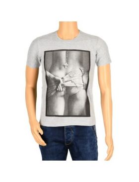 Tricou gri Hot pentru barbat Engross