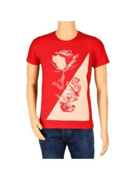 Tricou rosu Trandafir pentru barbat Engross