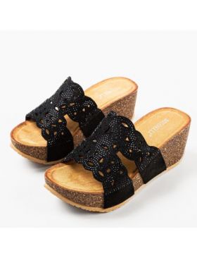 Sandale cu platforma Engros dama Eloise, negru