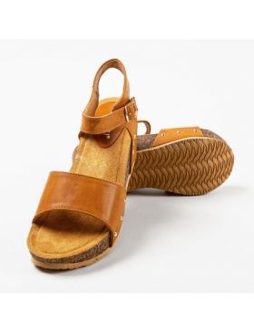 Sandale cu platforma Engros dama Macie, camel