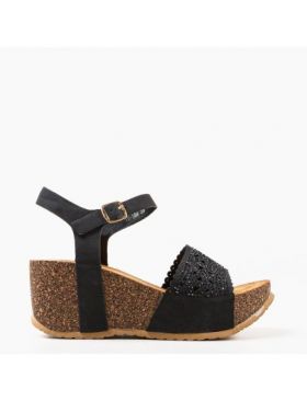 Sandale cu platforma Engros dama Tessa, negru