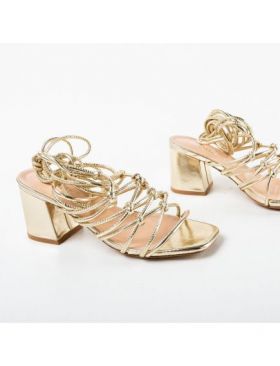 Sandale dama Engros, model Vision, auriu