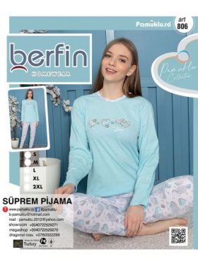 Pijama Dama Berfin 806 Suprem Engros