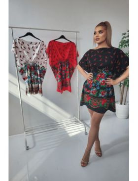 Rochie dama cu model tip folclor engross