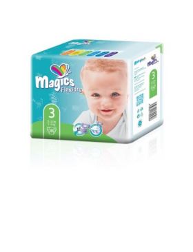 Scutece copii Flexidry en-gros Flexidry marime 3 midi, 5-10 kg, 36buc/bax