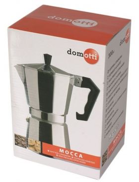 Cafetiera 9 portii Mocca, Domotti, 450 ml, aluminiu