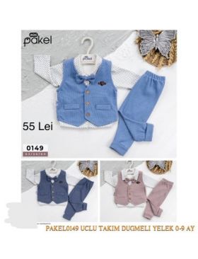 COMPLEU BEBE 3 PIESE 3/9 LUNI (ENGROSS)
