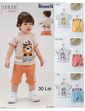 COMPLEU BEBE BAIATI 6/24 LUNI (ENGROSS)