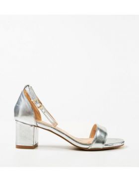 Sandale dama Engros, model Opazy, argintiu