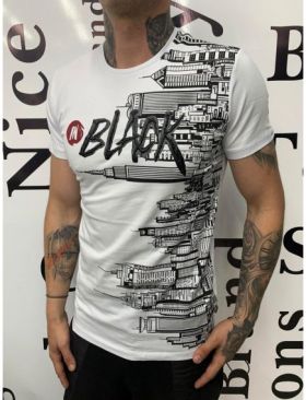 Tricou barbati Engros, cu model imprimat