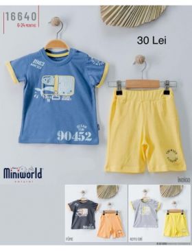 COMPLEU BEBE BAIATI 6/24 LUNI (ENGROSS)
