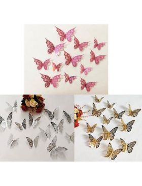 Set stickere decorative fluturi 3D Engros
