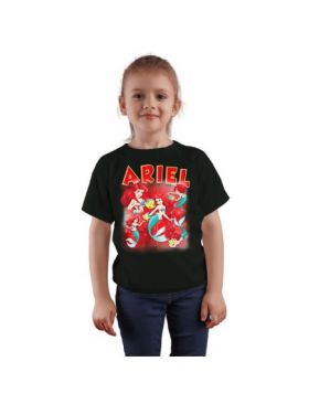 Tricou copii Disney, ariel 2, engros