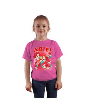 Tricou copii Disney, ariel 2, engros