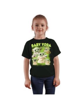 Tricou copii Disney, baby yoda, engros