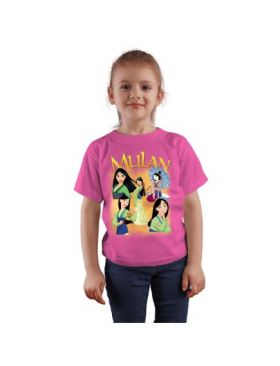 Tricou copii Disney, mulan, engros